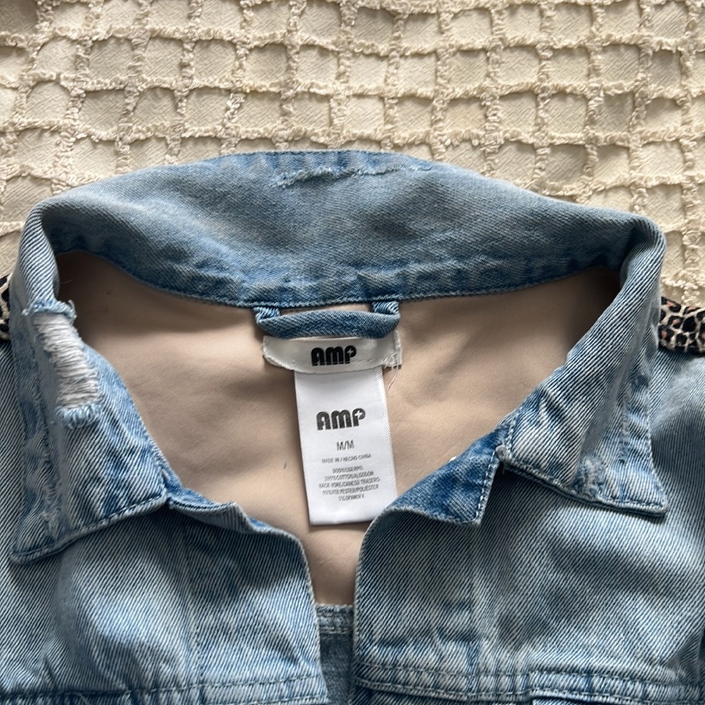 AMP/M(6)/Blue/Jean Jacket - Picture 2 of 4
